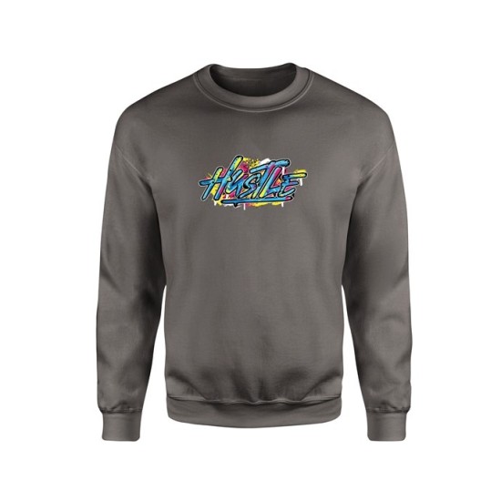 ΦΟΥΤΕΡ DARK GREY GHOST BLACK HUSTLE