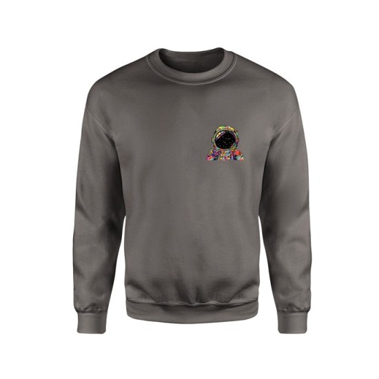 ΦΟΥΤΕΡ DARK GREY GHOST COLORED ASTRONAUT