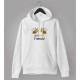 ΦΟΥΤΕΡ ΜΕ ΚΟΥΚΟΥΛΑ SNAKE WHITE LET S BE FRIENDS