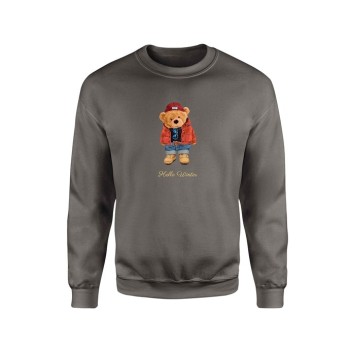 ΦΟΥΤΕΡ DARK GREY GHOST HELLO WINTER
