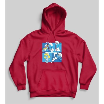 ΦΟΥΤΕΡ ΜΕ ΚΟΥΚΟΥΛΑ SNAKE RED SMURFS
