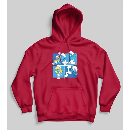 ΦΟΥΤΕΡ ΜΕ ΚΟΥΚΟΥΛΑ SNAKE RED SMURFS