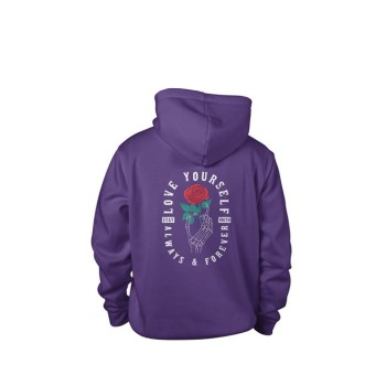 ΦΟΥΤΕΡ ΜΕ ΚΟΥΚΟΥΛΑ SNAKE PURPLE LOVE YOURSELF