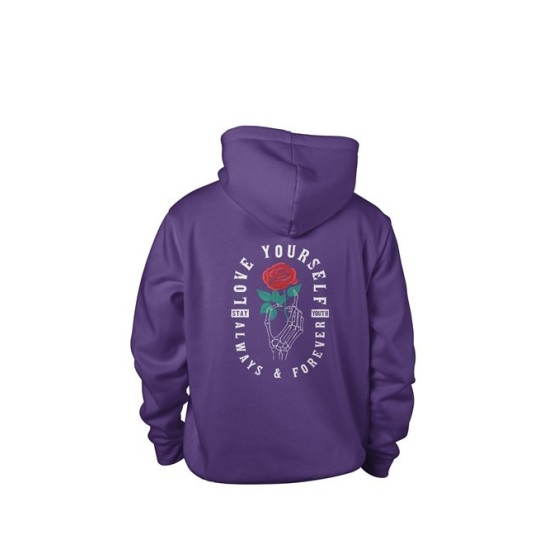 ΦΟΥΤΕΡ ΜΕ ΚΟΥΚΟΥΛΑ SNAKE PURPLE LOVE YOURSELF