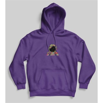 ΦΟΥΤΕΡ ΜΕ ΚΟΥΚΟΥΛΑ SNAKE PURPLE COLORED ASTRONAUT