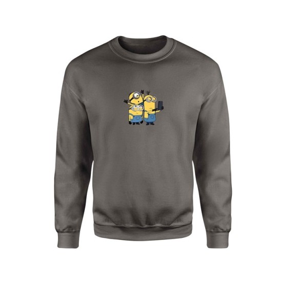 ΦΟΥΤΕΡ DARK GREY GHOST BLACK MINIONS