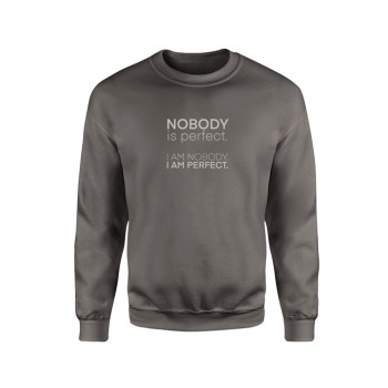 ΦΟΥΤΕΡ DARK GREY GHOST NO BODY IS PERFECT