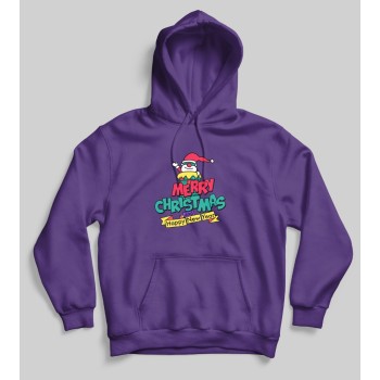 ΦΟΥΤΕΡ ΜΕ ΚΟΥΚΟΥΛΑ SNAKE PURPLE MERRY CHRISTMAS 8