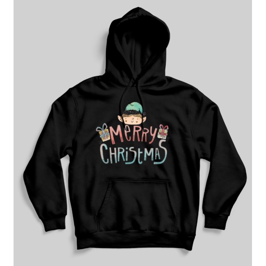 ΦΟΥΤΕΡ ΜΕ ΚΟΥΚΟΥΛΑ SNAKE BLACK MERRY CHRISTMAS 6