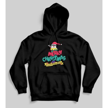 ΦΟΥΤΕΡ ΜΕ ΚΟΥΚΟΥΛΑ SNAKE BLACK MERRY CHRISTMAS 8