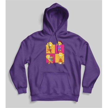 ΦΟΥΤΕΡ ΜΕ ΚΟΥΚΟΥΛΑ SNAKE PURPLE SIMPSONS