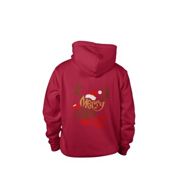 ΦΟΥΤΕΡ ΜΕ ΚΟΥΚΟΥΛΑ SNAKE RED MERRY CHRISTMAS 1 BACK