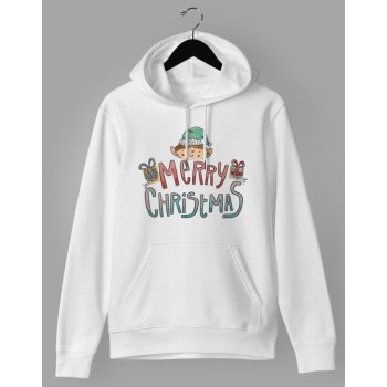 ΦΟΥΤΕΡ ΜΕ ΚΟΥΚΟΥΛΑ SNAKE WHITE MERRY CHRISTMAS 6