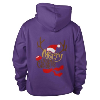 ΦΟΥΤΕΡ ΜΕ ΚΟΥΚΟΥΛΑ SNAKE PURPLE MERRY CHRISTMAS 1 BACK