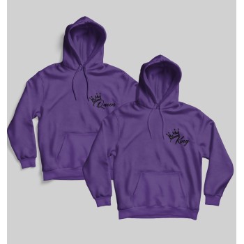 ΦΟΥΤΕΡ ΜΕ ΚΟΥΚΟΥΛΑ SNAKE PURLE KING AND QUEEN (2τμχ)