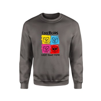 ΦΟΥΤΕΡ DARK GREY GHOST COOL BEARS