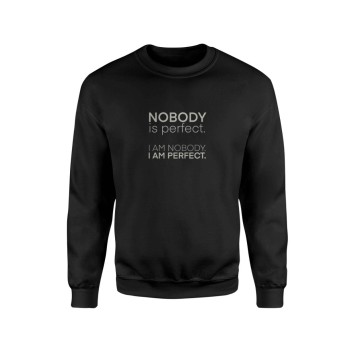ΦΟΥΤΕΡ BLACK GHOST NO BODY IS PERFECT