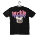 T-shirt Unisex Black Με Σταμπα Wrtb