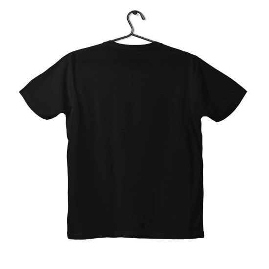 T-shirt Unisex Black Με Σχέδιο Fucktus