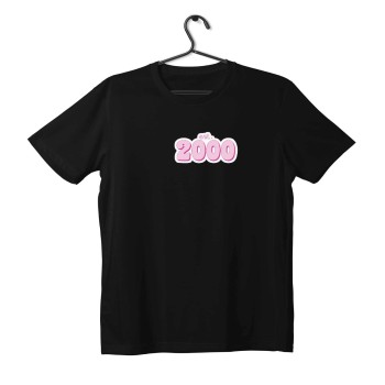 T-shirt Unisex Black Με Σχέδιο Est 2000