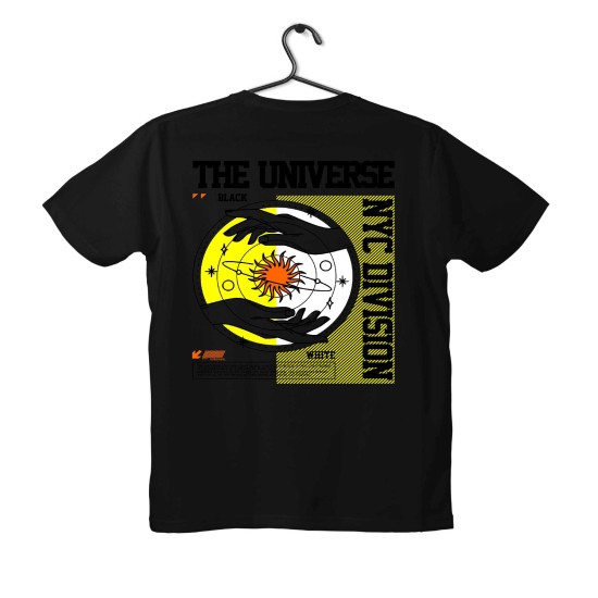 T-shirt Unisex Black Με Σχέδιο Nyc division