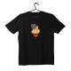 T-shirt Unisex Black Με Σχέδιο Duck you