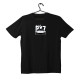T-shirt Unisex Black Με Σχέδιο RX7
