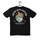 T-shirt Unisex Black Με Σχέδιο Grown with nature