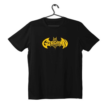 T-shirt Unisex Black Με Σχέδιο The Goddamn Batman
