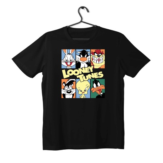 T-shirt Unisex Black Με Σχέδιο Looney Tunes