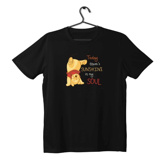 T-shirt Unisex Black Με Σχέδιο Today there s