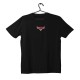 T-shirt Unisex Black Με Σχέδιο Mcqueen