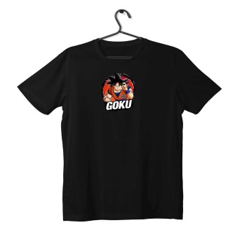 T-shirt Unisex Black Με Σχέδιο Goku