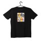 T-shirt Unisex Black Με Σχέδιο Winnie the pooh