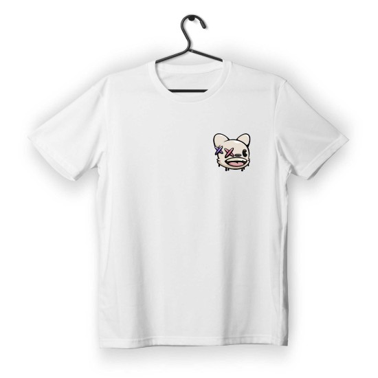 T-shirt Unisex White Με Σταμπα Wrtb