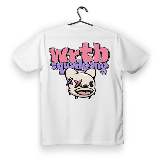 T-shirt Unisex White Με Σταμπα Wrtb