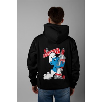 ΦΟΥΤΕΡ ΜΕ ΚΟΥΚΟΥΛΑ SNAKE BLACK SMURFNOFF