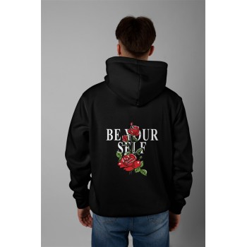 ΦΟΥΤΕΡ ΜΕ ΚΟΥΚΟΥΛΑ SNAKE BLACK BE YOUR SELF