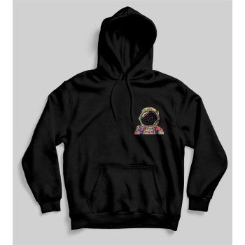 ΦΟΥΤΕΡ ΜΕ ΚΟΥΚΟΥΛΑ SNAKE BLACK COLORED ASTRONAUT