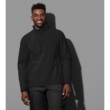 ΜΠΟΥΦΑΝ ΑΝΔΡΙΚΟ STEDMAN ACTIVE SOFTEST SHELL (ΜΑΥΡΟ)
