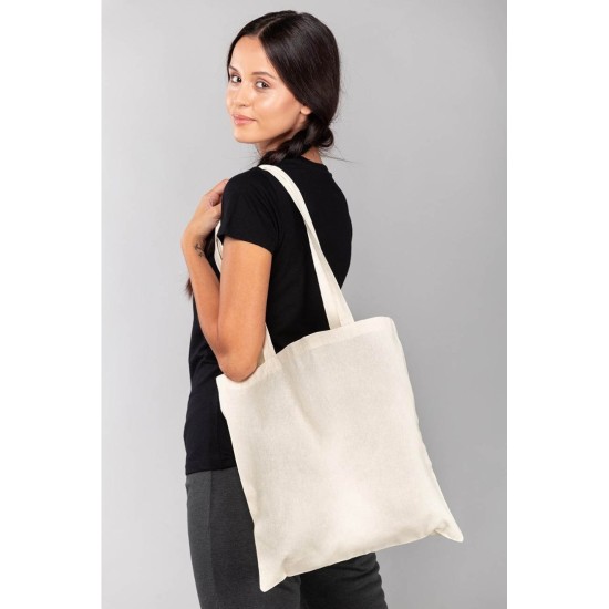 Τσάντα αγοράς ( NATURAL) με μακριά χερούλια WOMEN