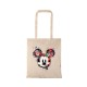 Τσάντα αγοράς ( NATURAL) με μακριά χερούλια MICKEYY