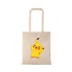 Τσάντα αγοράς ( NATURAL) με μακριά χερούλια  PIKACHU